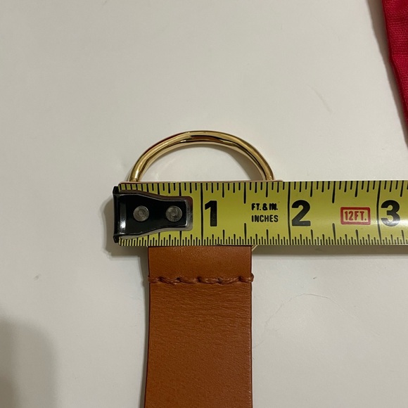 UNO de 50 Watts Up Camel Leather Cuff Bracelet Gold Clasp Handcrafted In Spain - Picture 12 of 16